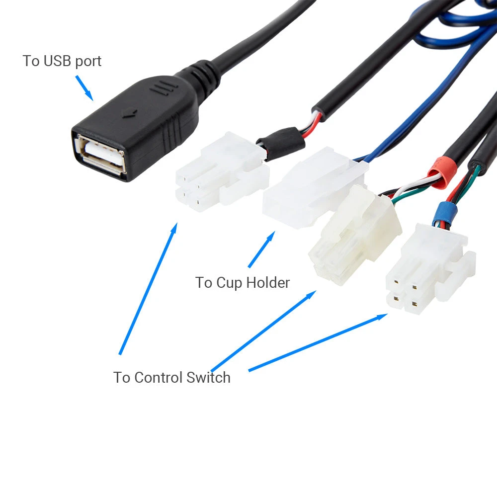 eMoMo E202A-L junction box for home theater chair