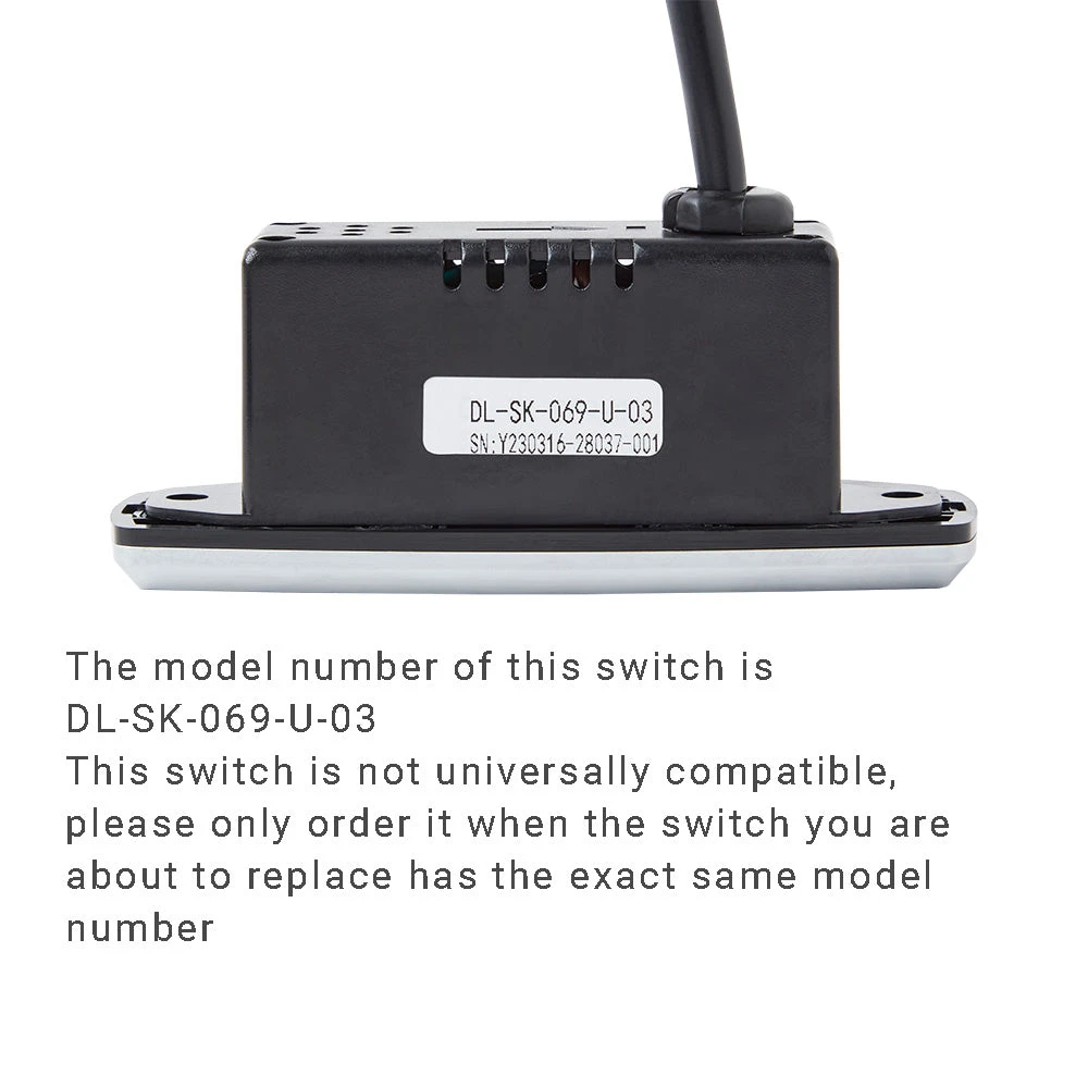 DL-SK-069-U-03 4 Button Switch for Power Recliner or Lift Chair with USB