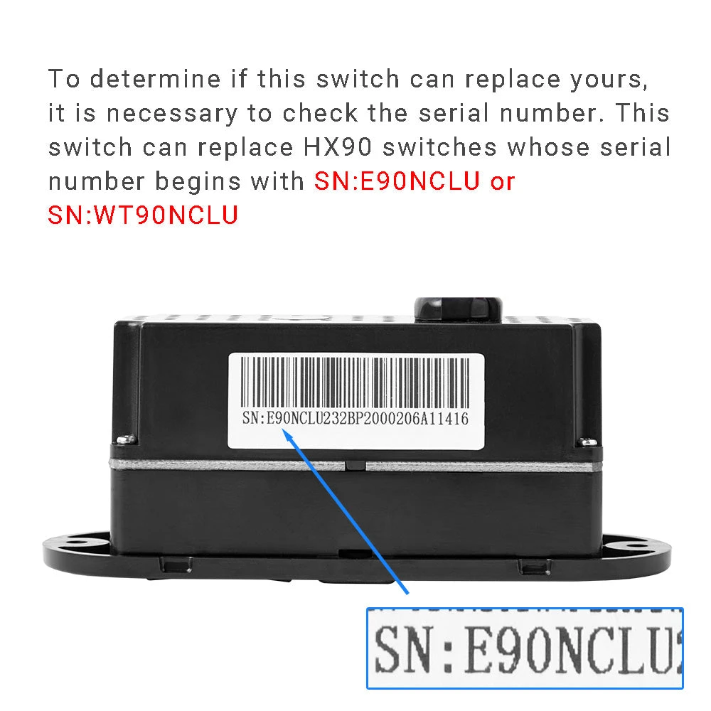 eMoMo HX90NCLU Switch for Recliner/Lift Chairs with 5 Button 3 Plug and USB