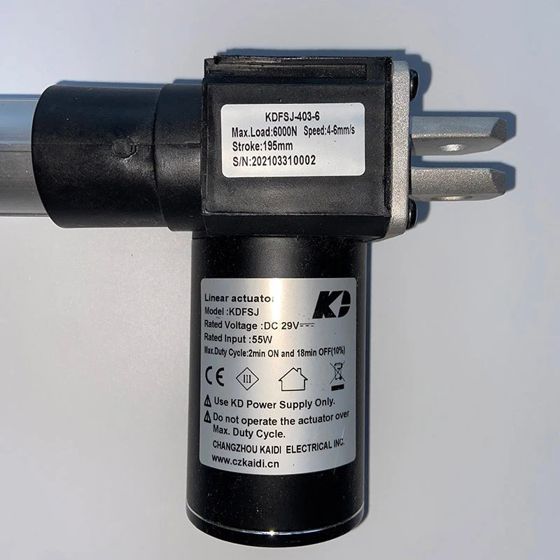 KDFSJ-403-6 Kaidi Linear Actuator for Power Recliner Lift Chairs