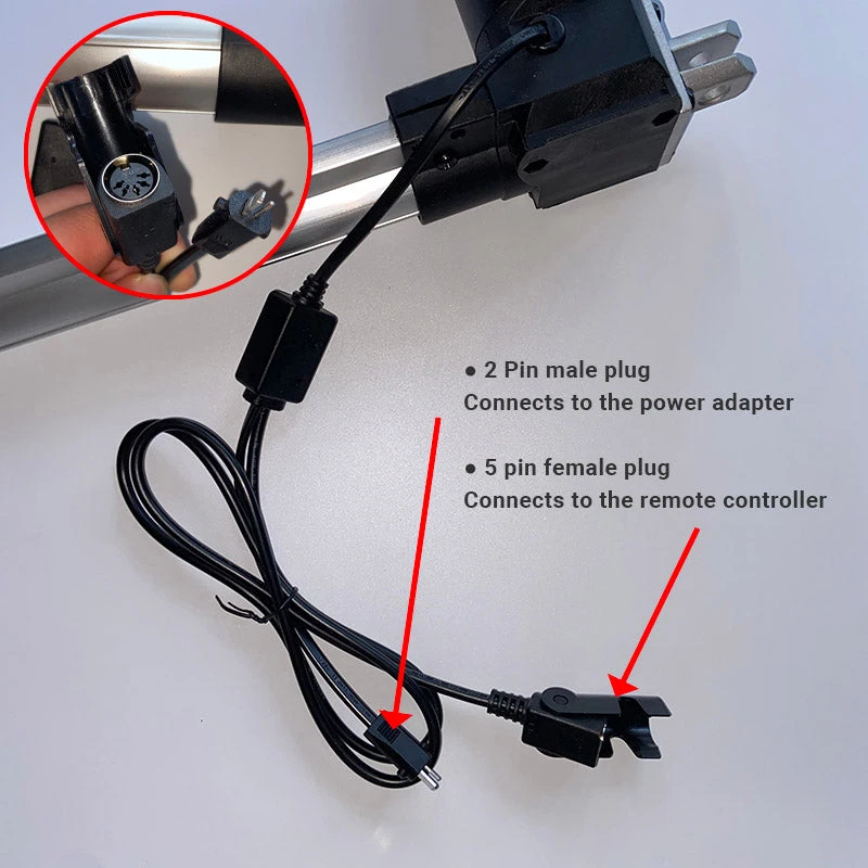 KDFSJ-403-6 Kaidi Linear Actuator for Power Recliner Lift Chairs