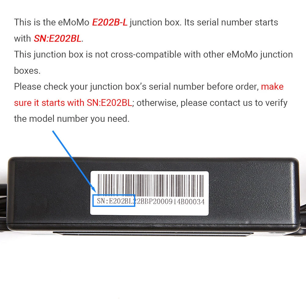 eMoMo E202B-L Junction Box /Control Box for Home Theater Chair