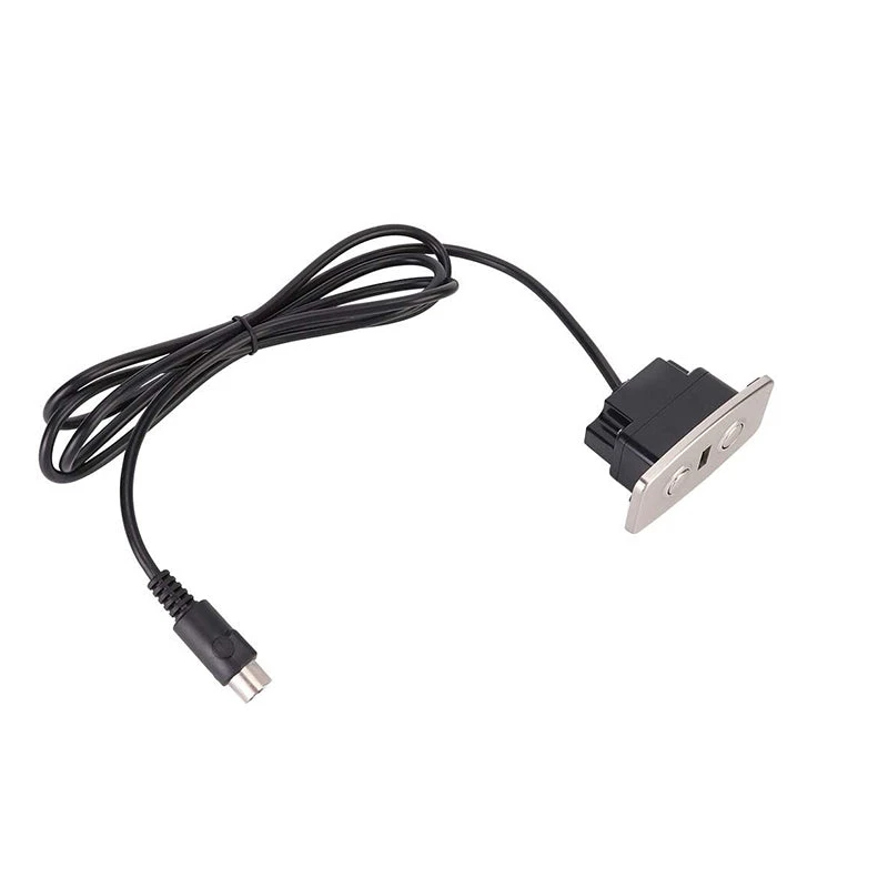 Rectangle Fixed 2 Button Switch with USB Charging Port for Home Theater Chair Power Recliner Sofa