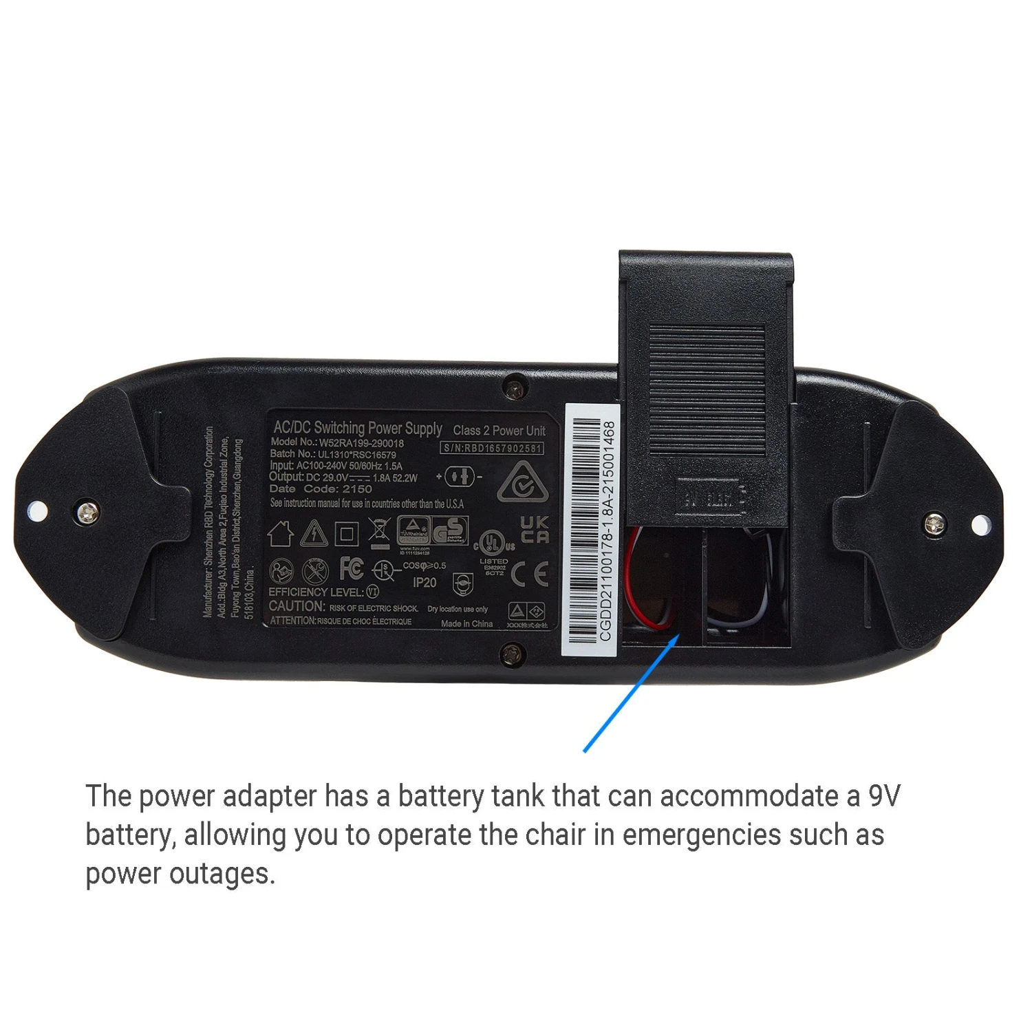 5 Pin Power Adapter 29V 2A Power Supply Replaces the TP2P Power Cord