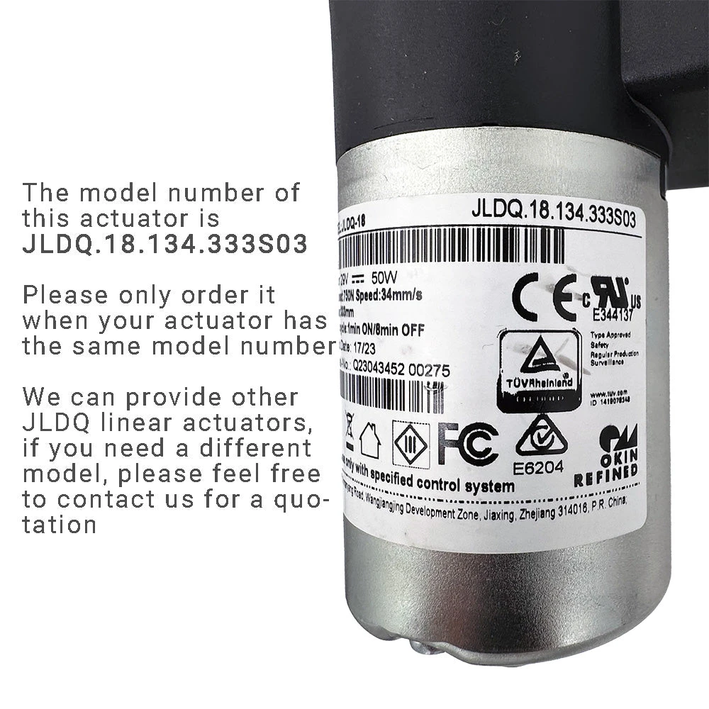 OKIN JLDQ.18.134.333S03 Linear Actuator for Recliner/Lift Chair