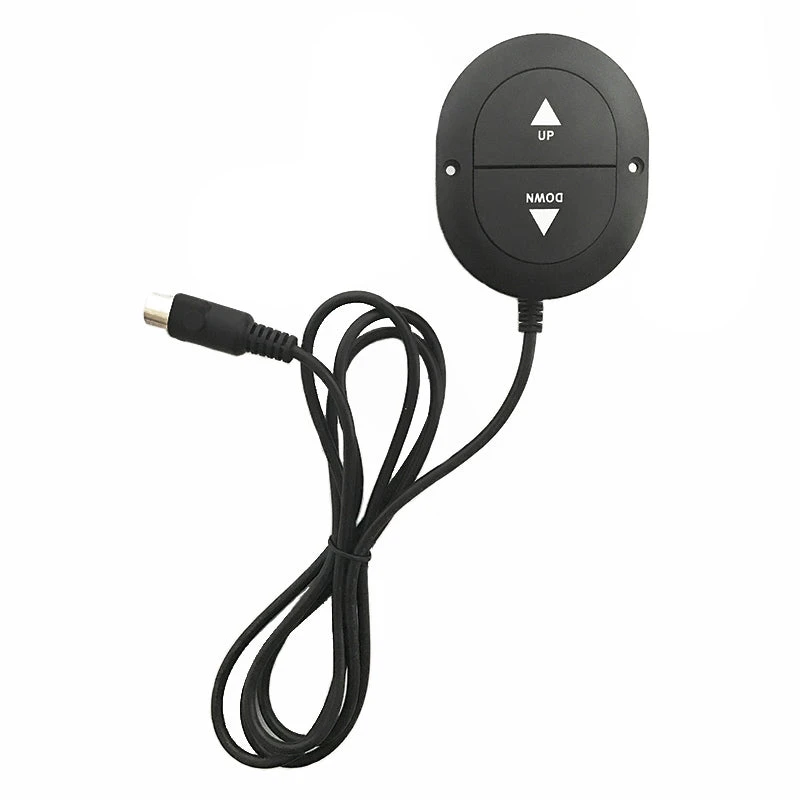 Universal Fixed Side Hand Controller for Electric Furniture Oval 2 Button 5 pin handset